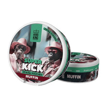 Load image into Gallery viewer, 25mg Aroma King Super Kick NoNic Pouches - 25 Pouches Smoking Products Aroma King Muffin 
