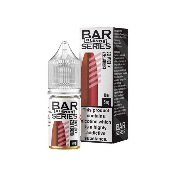 5mg Bar Series Blends 10ml Nic Salts (50VG/50PG) E-liquids Bar Series Cherry Fizz X Cola Ice 