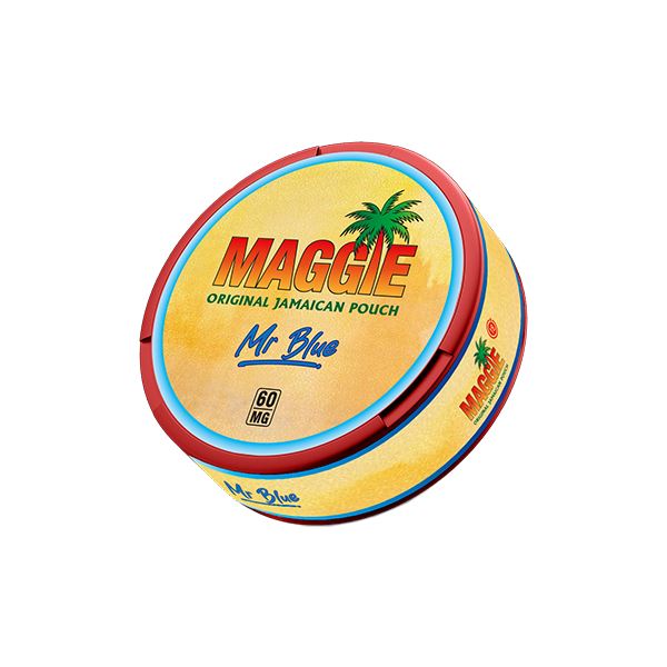 60mg Maggie Extreme Nicotine Pouches - 20 Pouches Smoking Products Maggie Mr Blue 