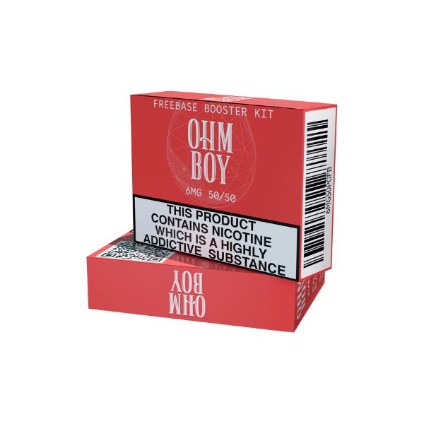 6mg Ohm Boy Longfill Booster Kit Freebase (50VG/50PG) Vaping Products Ohm Boy 