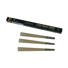 Load image into Gallery viewer, 75 Alien Puff Black &amp; Gold King Size Pre-Rolled Cones Smoking Products Alien Puff 
