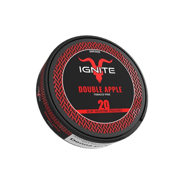 8mg Ignite Double Apple Slim Nicotine Pouch - 20 Pouches Smoking Products IGNITE 