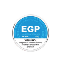 Load image into Gallery viewer, 9mg EGP Nicotine Pouches - 20 Pouches Smoking Products EGP 
