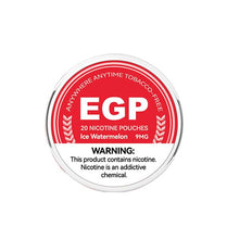 Load image into Gallery viewer, 9mg EGP Nicotine Pouches - 20 Pouches Smoking Products EGP 
