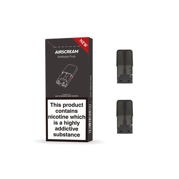 AirsPops Refillable Replacement Pods 2PCS 1.5Ω 1.6ml Coils AirsPops 