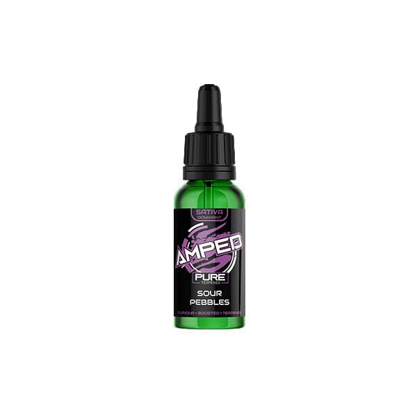 Amped Sativa Pure Terpenes - 10ml CBD Products Amped Sour Pebbles 