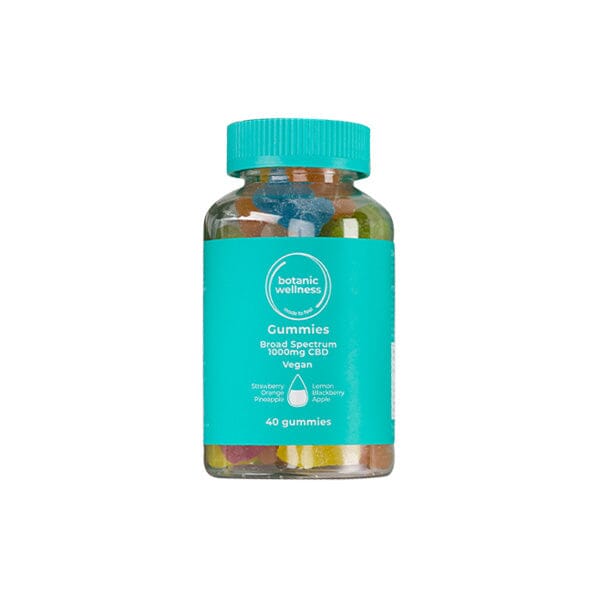 Botanic Wellness 1000mg CBD Gummies - 40 Pieces CBD Products Botanic Wellness 
