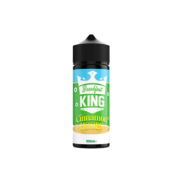 Breakfast King 100ml E-liquid 0mg (70VG/30PG) E-liquids King E-Liquids Cinnamon Hoops 