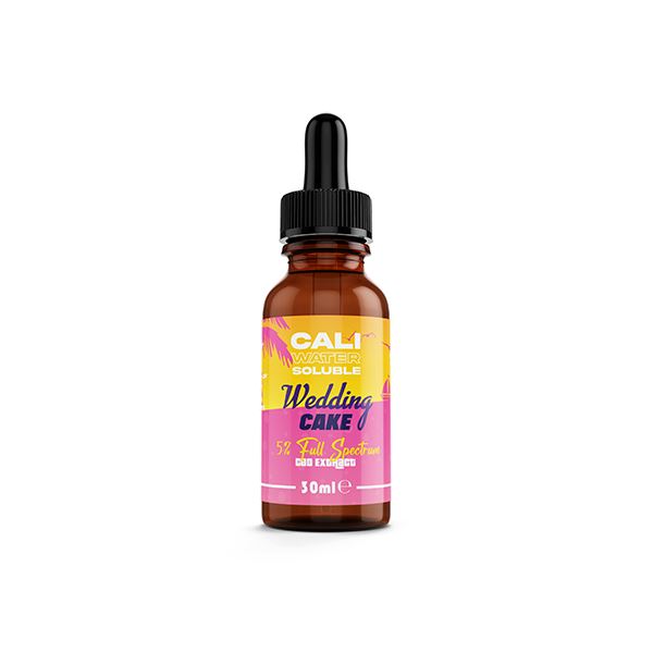 CALI 5% Water Soluble Full Spectrum CBD Extract - Original 30ml CBD Products The Cali CBD Co Wedding Cake 