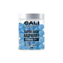 Load image into Gallery viewer, CALI CANDY MAX 1500mg Full Spectrum CBD Vegan Sweets - 10 Flavours CBD Products The Cali CBD Co Super Sour Raspberry 
