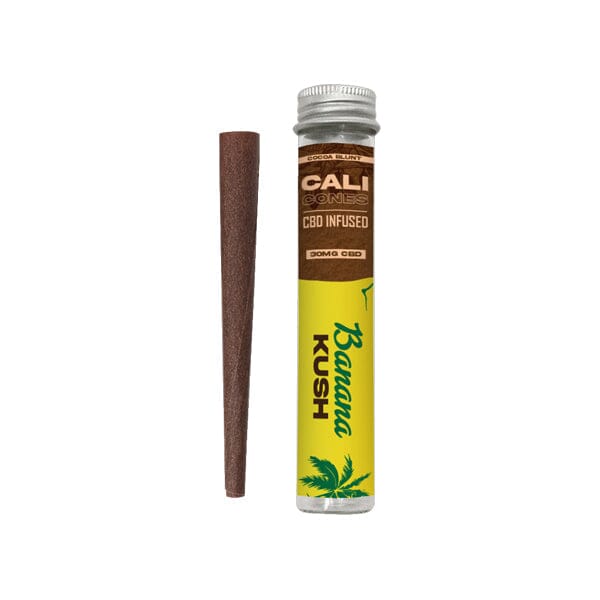 CALI CONES Cocoa 30mg Full Spectrum CBD Infused Cone - Banana Kush Smoking Products The Cali CBD Co 