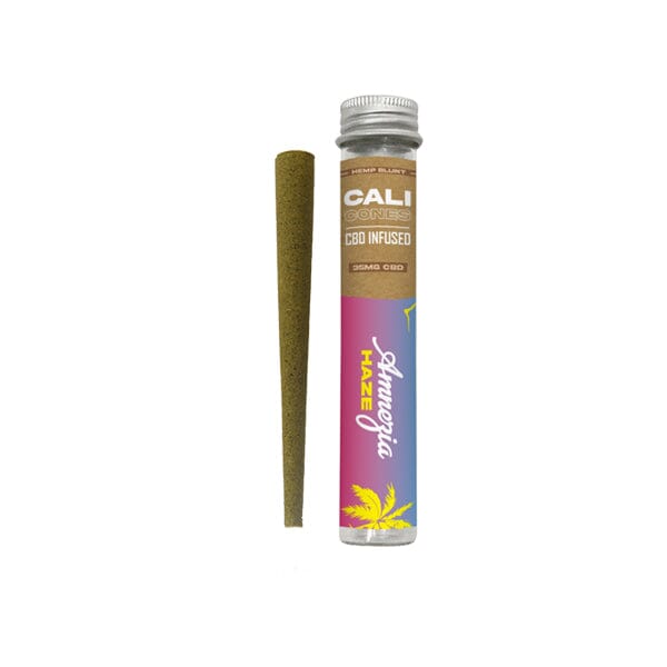 CALI CONES Hemp 30mg Full Spectrum CBD Infused Cone - Amnesia Haze Smoking Products The Cali CBD Co 
