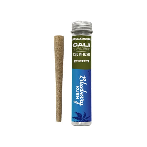 CALI CONES Sage 30mg Full Spectrum CBD Infused Cone - Blueberry Kush Smoking Products The Cali CBD Co 