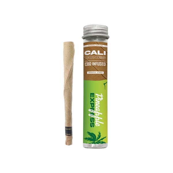 CALI CONES Tendu 30mg Full Spectrum CBD Infused Palm Cone - Pineapple Express Smoking Products The Cali CBD Co 