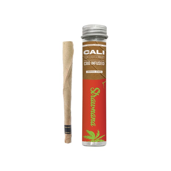CALI CONES Tendu 30mg Full Spectrum CBD Infused Palm Cone - Strawnana Smoking Products The Cali CBD Co 