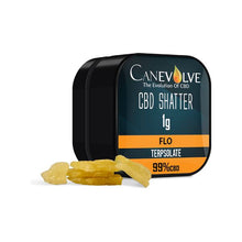 Load image into Gallery viewer, Canevolve 99% CBD Shatter - 1g CBD Products Canevolve 

