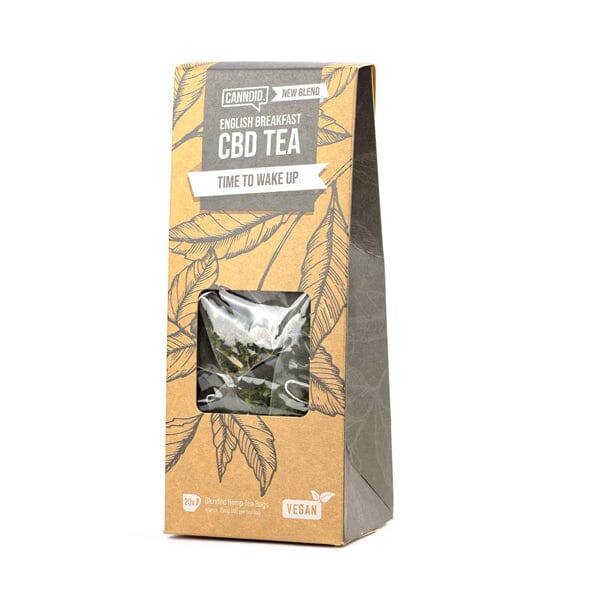Canndid 200mg CBD English Breakfast Tea Bags - 20 Bags CBD Products Canndid 