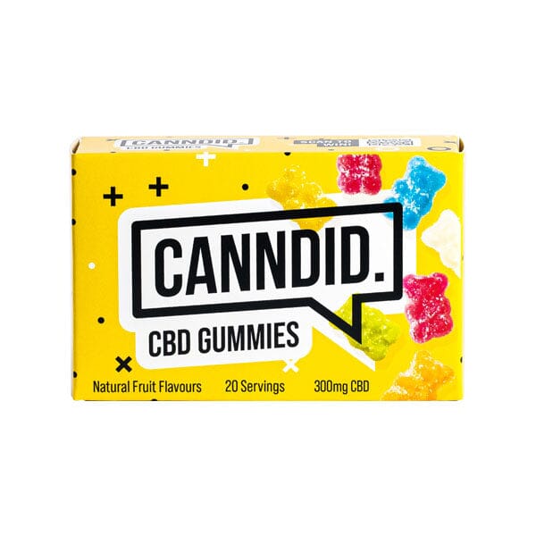 Canndid 300mg CBD Gummies - 20 Pieces (BUY 2 GET 1 FREE) CBD Products Canndid 