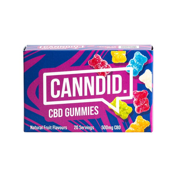 Canndid 500mg CBD Gummies - 20 Pieces (BUY 1 GET 1 FREE) CBD Products Canndid 