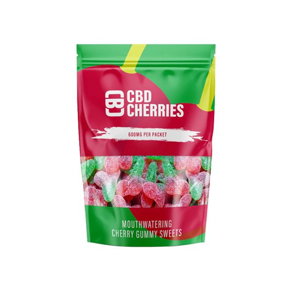 CBD Asylum 600mg CBD Cherry Gummies - 20 Pieces (BUY 1 GET 2 FREE) CBD Products CBD Asylum 