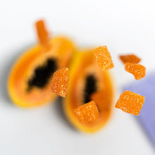 Load image into Gallery viewer, CBME Relax Try Me 175mg CBD Papaya Fruit Pieces - 5 Pieces CBD Products CBME 
