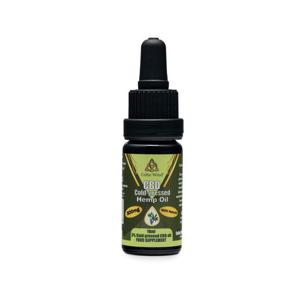 Celtic Wind Crops 300mg CBD Multi-Complex Hemp Oil - 10ml CBD Products Celtic Wind Crops 
