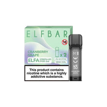 Load image into Gallery viewer, ELF Bar ELFA 20mg Replacement Prefilled Pods 2ml Coils ELF Bar 
