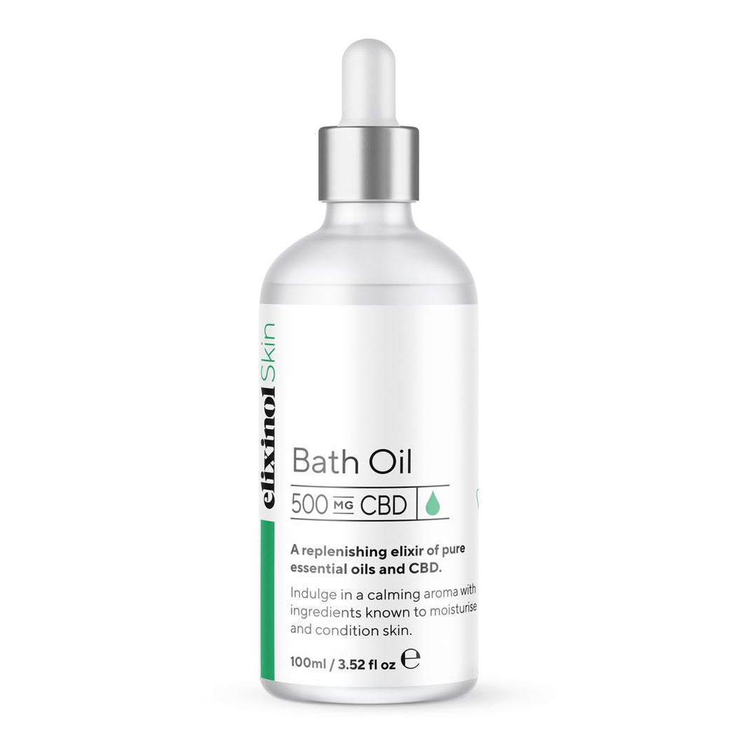 Elixinol 500mg CBD Bath Oil - 100ml CBD Products Elixinol 