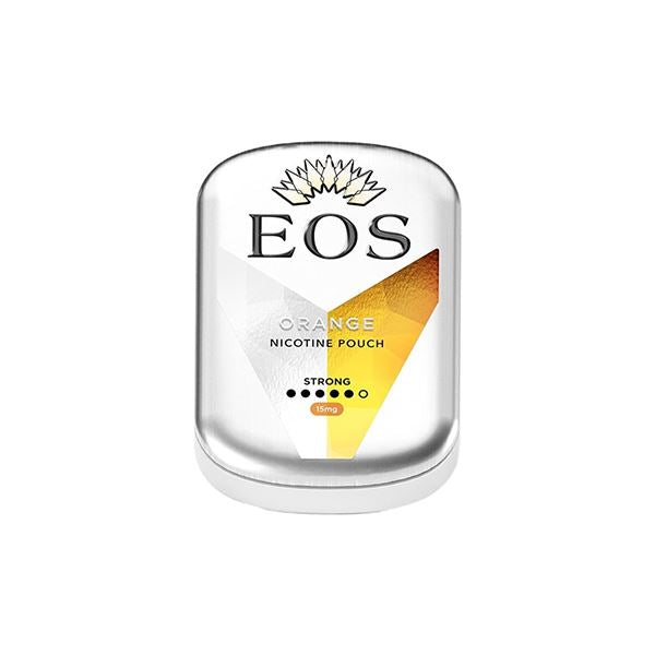 EOS 15mg Strong Nicotine pouches - 20 Pouches Smoking Products EOS Orange 