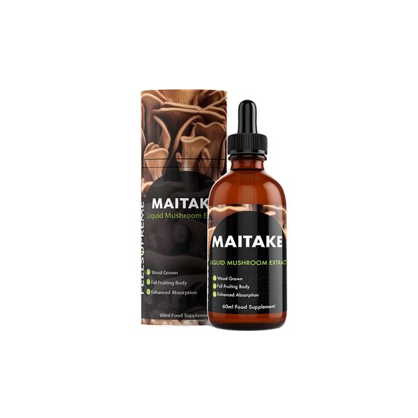 Feel Supreme Maitake Mushroom Liquid 60ml Nootropics & Supplements Feel Supreme 