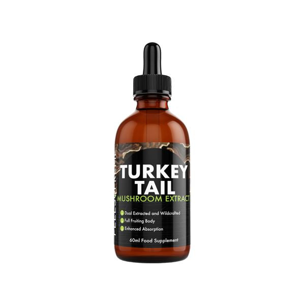 Feel Supreme Turkey Tail Mushroom Liquid Tincture - 60ml CBD Products Feel Supreme 