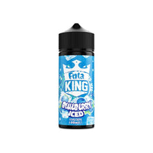 Load image into Gallery viewer, FNTA King Iced 100ml Shortfill 0mg (70VG/30PG) E-liquids King E-Liquids Blueberry 
