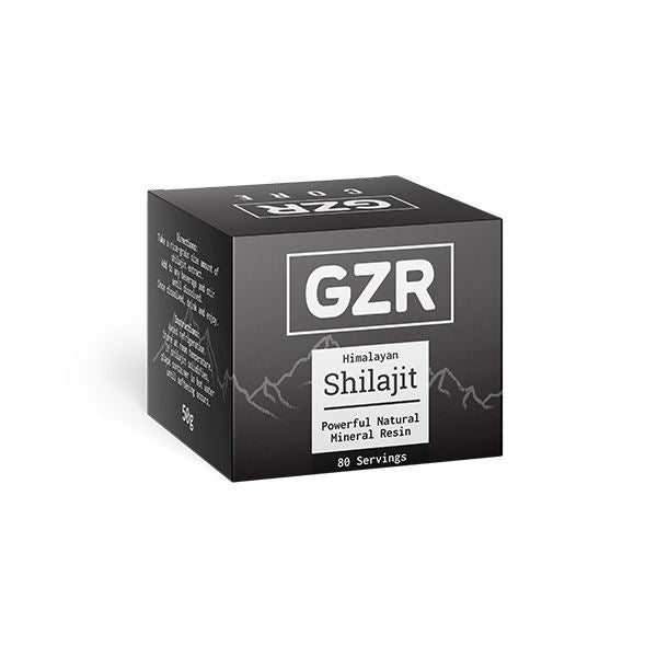 GZR 500mg Himalayan Shilajit Resin 50g Nootropics & Supplements GZR 