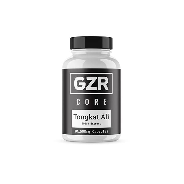 GZR 500mg Tongkat Ali Capsules - 20 Capsules Nootropics & Supplements GZR 