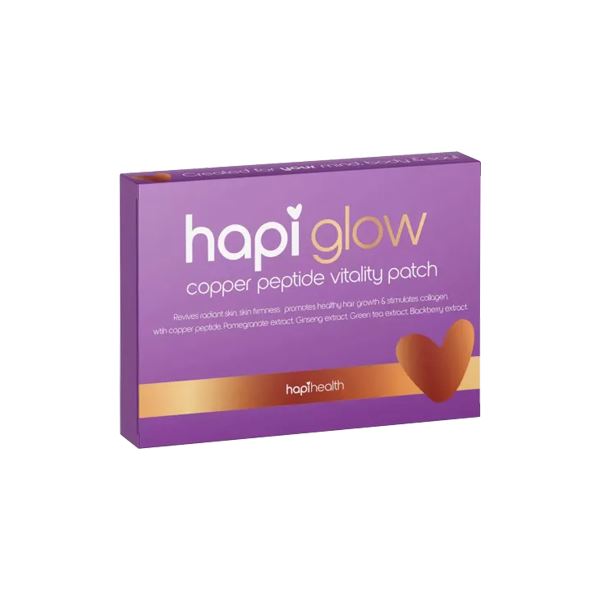 Hapi Glow Copper Peptide Vitality Patches - 30 Patches CBD Products Hapihealth 