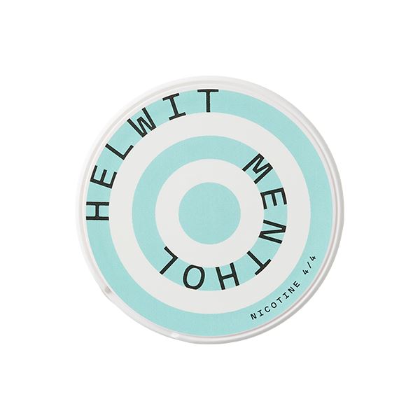 HELWIT 12mg Nicotine Pouches Menthol - 20 Pouches Smoking Products HELWIT 