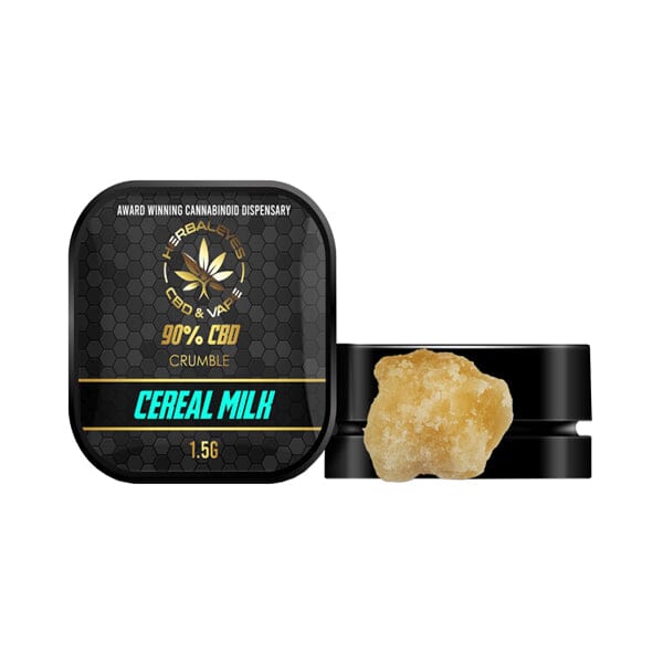 Herbaleyes 90% CBD Cereal Milk Dab Slabs - 1.5g CBD Products Herbaleyes 