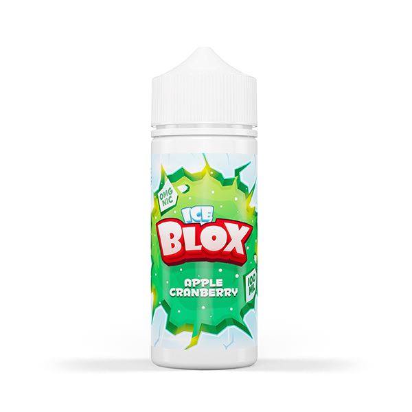 Ice Blox 100ml Shortfill 0mg (70VG / 30PG) E-liquids Wick Liquor Apple Cranberry 