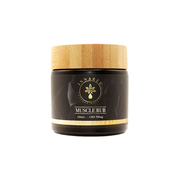 Innaree 750mg CBD Muscle Rub 150ml CBD Products Innaree 