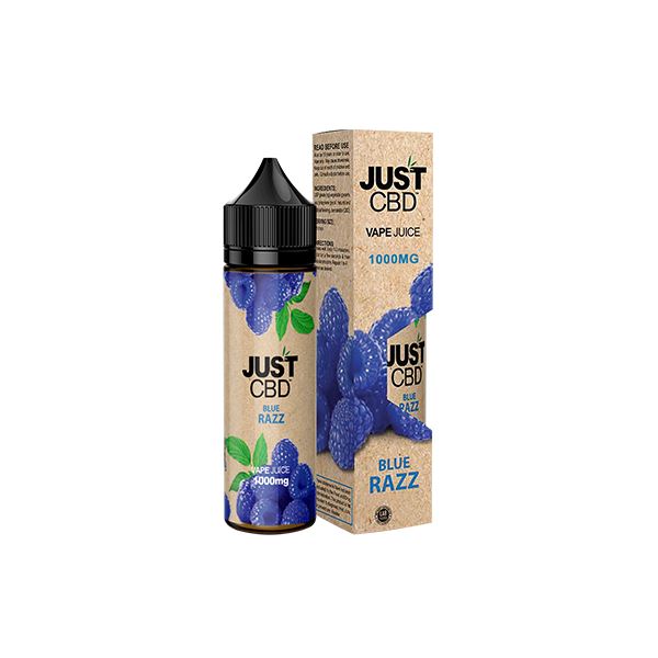 Just CBD 1500mg Vape Juice - 50ml CBD Products Just CBD Blue Razz 