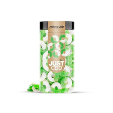 Load image into Gallery viewer, Just CBD 3000mg Gummies - 600g CBD Products Just CBD Apple Rings 
