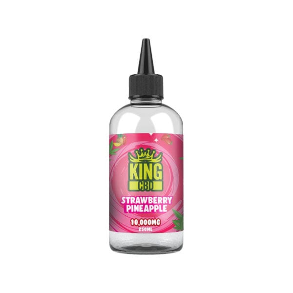 King CBD 10,000mg CBD E-liquid 250ml (BUY 1 GET 1 FREE) E-liquids King CBD Strawberry Pineapple 