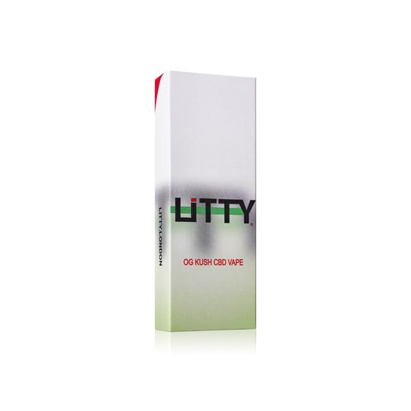 Litty 40% Broad Spectrum CBD Vape Pen & Kit - OG Kush CBD Products Litty 