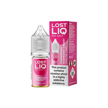 Load image into Gallery viewer, Lost Liq 10mg Nic Salts (50VG/50PG) E-liquids Lost Liq Strawberry Raspberry Cherry 
