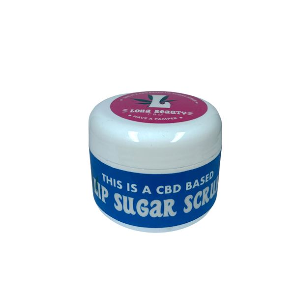 Loxa Beauty 1000mg CBD Lip Sugar Scrub - 100ml Fulfilment Loxa Beauty 