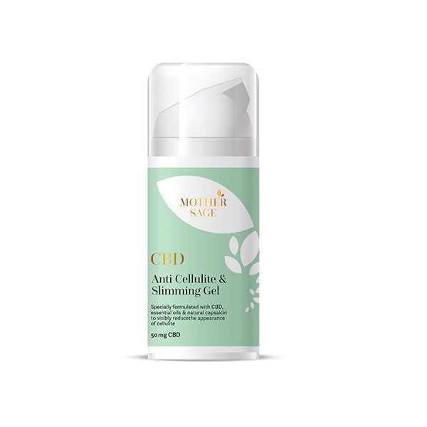 MotherSage 50mg CBD Anti Cellulite Gel - 100ml CBD Products MotherSage 