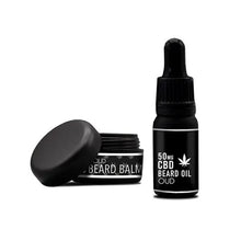 Load image into Gallery viewer, NKD 150mg CBD Twin Pack OUD Beard Oil and balm (BUY 1 GET 1 FREE) CBD Products NKD 

