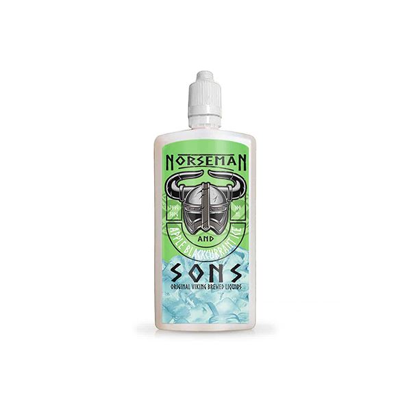 Norsemen 100ml Short-fill Flask Classics 0mg (70VG/30PG) E-liquids Norsemen & Sons Apple Blackcurrant Ice 