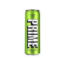 Load image into Gallery viewer, PRIME Energy USA Lemon Lime Drink Can 330ml A1 Prime 
