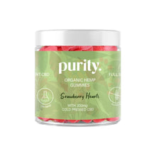 Load image into Gallery viewer, Purity 300mg Full-Spectrum CBD Vegan Gummies 150g CBD Products Purity 
